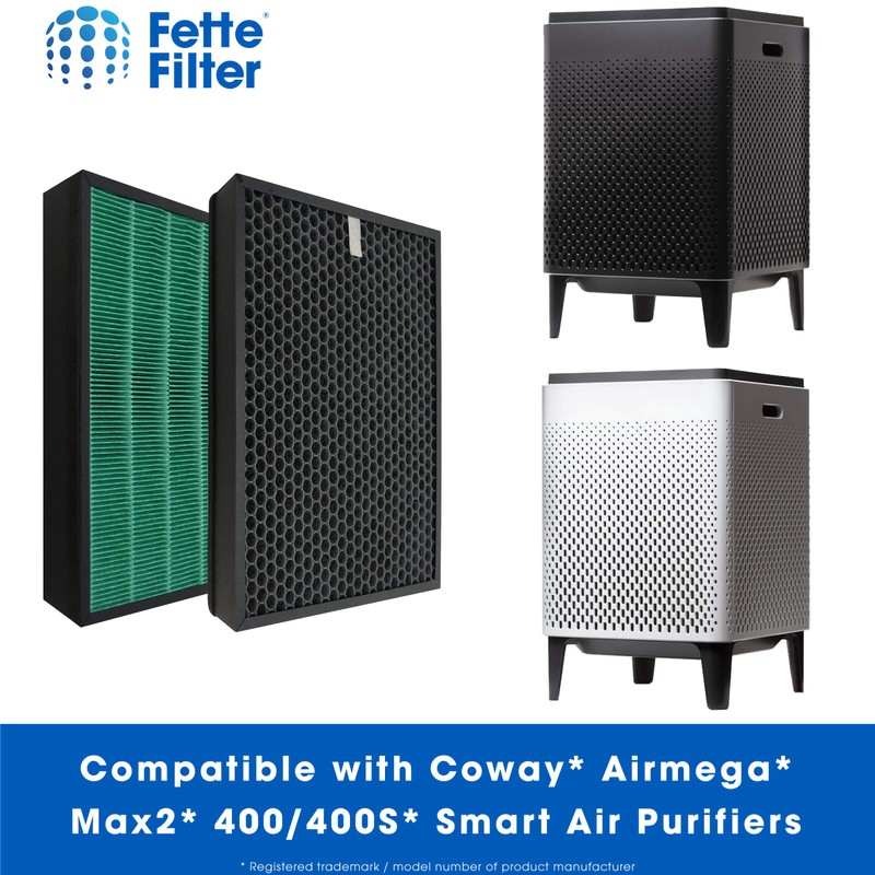 Fette Filter - 400/400S Replacement Filter compatible with Coway AIRMEGA