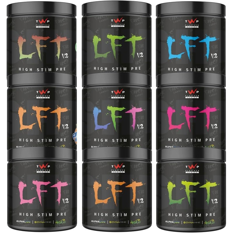 TWP Nutrition Platinum Series LFT V2, High Stim Strong Pre