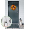 Hotop 15 Inch Wreath Hangers for Front Door Wreath Doors