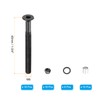 PATIKIL Skateboard Hardware Kit, Includes 16pcs 1-3/4" Desk Mounting Screws