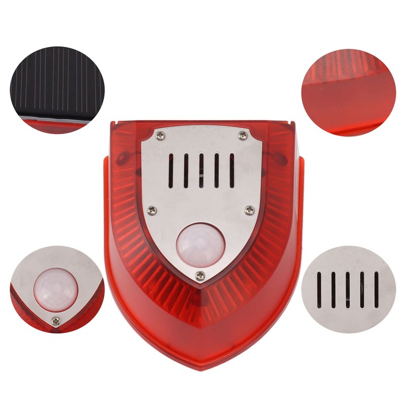 Solar Alarm, Mimics the Sound of a Gun or a