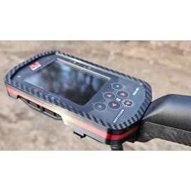 Minelab Manticore Two Tone Black/Red Flex-Rubber Protective Control Unit Cover.