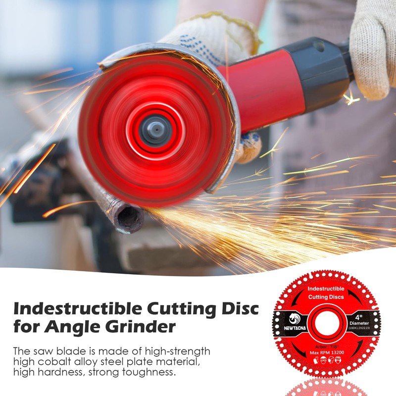NEWTACNA Indestructible Disc Angle Grinder Cutting Disc Indestructible Disc for