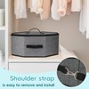 rloao Hat Storage Box with Lids for Women Men, 17"