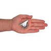 SKIR'CO Pack of 20 Small 25 mm Furniture Castors Rubber