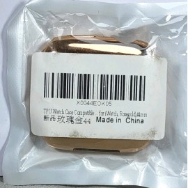 TPU Watch Hard Case NIB - X0044EOK05 - TPU Watch Case - I Watch - Rosegold 44 mm - Hard Case