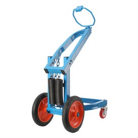 EWANYO Mobile Air Impact Wrench Stand, Air Impact Wrench Holder, 4 Wheels 360° rotation, 20-90cm Height Adjustment, Back Saver For Heavy Duty, Suitable for Changing Tire on Truck Semi-Truck and Bus
