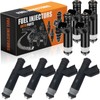 SHOCKENT FJ867 Upgraded 4-hole 4.6L Fuel injectors Fit for:-Ford E150