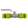 Flow Control Regulator Valve for use with a Garden Hose