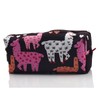 Llama Pencil Case Large Capacity Canvas Pen Bag Pouch Stationary
