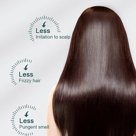 KOAHDE Natural Plant Bubble Hair Dye,Hair Dyeing Cream Natural Plant Hair Dye Shampoo,Bubble Plant Hair Dye,Natural Plant Hair Dye Shampoo,Botanical Plant Bubble Hair Dye,20ml*10PC,Black Brown