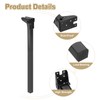 uxcell Folding Table Legs, 4pcs 61cm(24") Metal Foldable Table Furniture