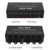 Stereo Audio Splitter Box Mini Preamplifier Headphone Amplifier 2 Way