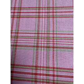 Dan River Piccadilly quilt fabric by Dan River A0119-006-405 pink plaid