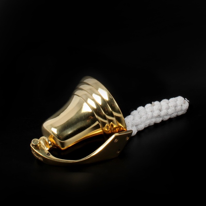 Campana de latón de 7,6 cm (3 pulgadas de diseño