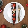 Pack of 12 Christmas Reindeer Napkin Rings, Gold Napkin Rings,