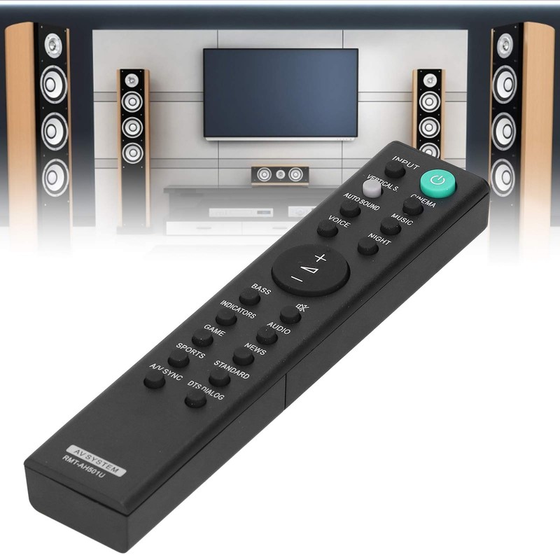 ASHATA Replacement Soundbar Remote Control for HT-X8500 Speaker HT-X8500 RMT-AH501U