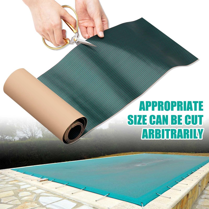 Pushglossy 4 Rolls Pool Cover Patch Kit Cuttable Swimming Self
