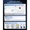 D5S Bulbs, Upgraded 800% Super Bright 30000LM 6000K Cool White,
