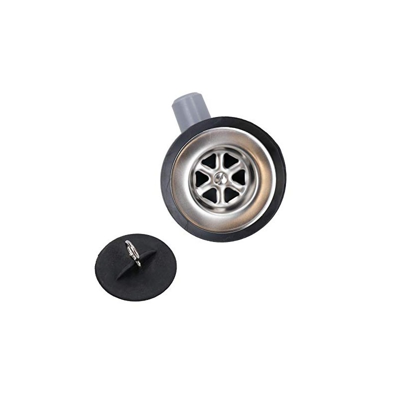 AB Tools 1-1/4" Sink Waste Drain Plug Hole Angle Fitting