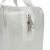 Clear makeup bag | Water Resistant PVC hanging Toiletry Pouch
