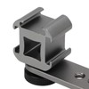 Triple Cold Shoe Extension Bracket Aluminium Alloy Microphone Stand Mount