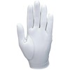 Bridgestone GL2500WH24 Men's Tour Premium Golf Gloves, White, 9.4 inches