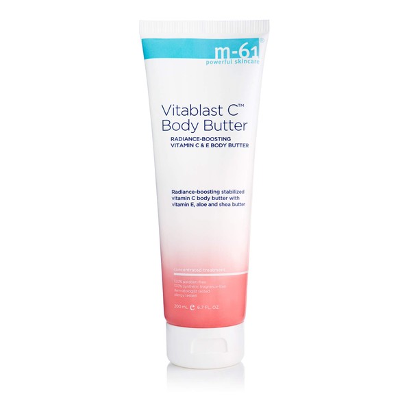M-61 Vitablast C® Body Butter- 6.7 oz- Radiance-boosting stabilized vitamin C body butter with vitamin E, aloe and shea butter