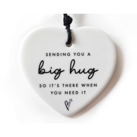 Sending You A Big Hug So It's There When You Need It Ceramic Keepsake Missing You Stay Strong Thinking of you