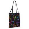 CafePress Music Notes Band Choir 18"x18" Reusable Grocery Shopping Sling