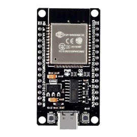 3PCS ESP32 Type C Development Board 30Pin ESP32S TYPE-C USB WiFi + Bluetooth ESP-WROOM-32 CH340C 2.4GHz Dual Core WiFi NodeMCU Processor Microcontroller ESP32-DevKitC-32