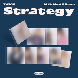 TWICE - 14TH MINI ALBUM [STRATEGY] (STEP4 VER.) - TWICE - 14TH MINI ALBUM [STRATEGY] (STEP4 VER.)