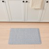 Great Bay Home Anti Fatigue Floor Mat | 3/4 Inch Thick Cushioned Kitchen Mat | Home & Kitchen Essentials for Home, Office, Garage | Comfort for Any Space (Geometric Blue, 18" X 30")