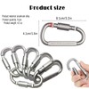 Carabiner Hook Climbing Small Mini Key Ring Carabiner Dog Lead
