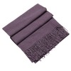 Masada Women's Winter Scarf, Warm and Soft Scarf, Purple