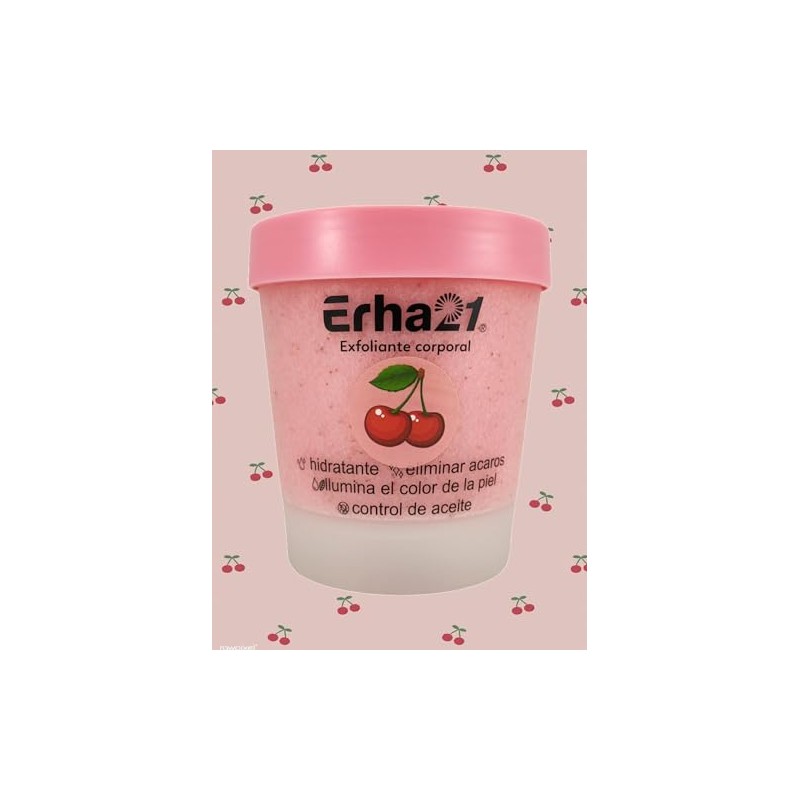 Exfoliante Facial Y Corporal De Cereza, Hidrata Aclara Manchas 1