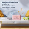 LATEC Alarm Clock, Digital Alarm Clock Bedside with LED Display,
