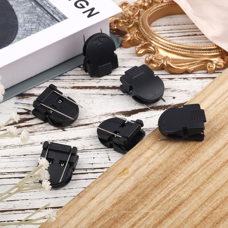 Tinoaly 15pcs Cubicle Clips, Plastic Cubicle Clips for Fabric Walls