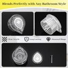 Crovakeu 1pcs-Replacement Knob Compatible with Moen 100710 Shower Handle -