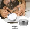 Milisten Stainless Steel Shaving Soap Cream Bowl with Lid Shaving