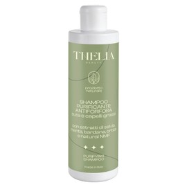 Thelia Beauty Anti-Dandruff Shampoo for Cleansing Oily Hair, Sage Extract, Mint, Nettle, Natural NMF, Paraben-Free, Dermatologically Tested, Made in Italy, 250 ml