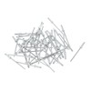 RATCHROLL 50 Pcs Dome Head Large Flange Blind Rivets 3mm