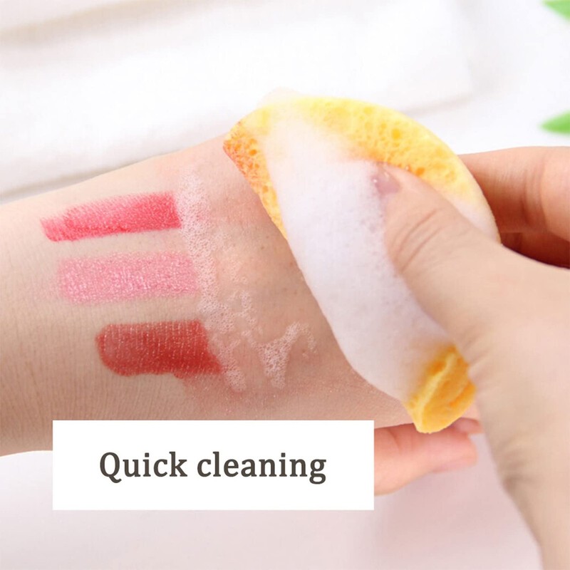 60 Pieces Face Sponge, 6 cm Compressed Face Sponges Washable