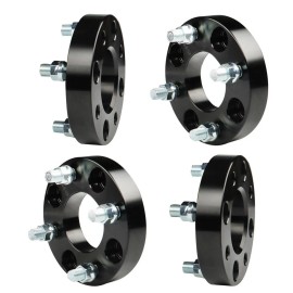 Generic ATV Wheel Spacers 1 Inch 4x4 Black 4pcs Fit EZGO Club Car Golf Cart