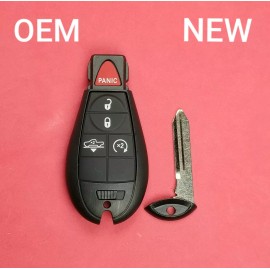Ram GQ4-53T New OEM 2015 - 2018 Ram 1500 Fobik Key 5B Air Suspension / Remote Start