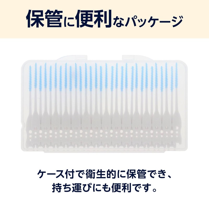 by Amazon Soft Rubber Interdental Brush (Ultra-Fine Type SSS-S) 120