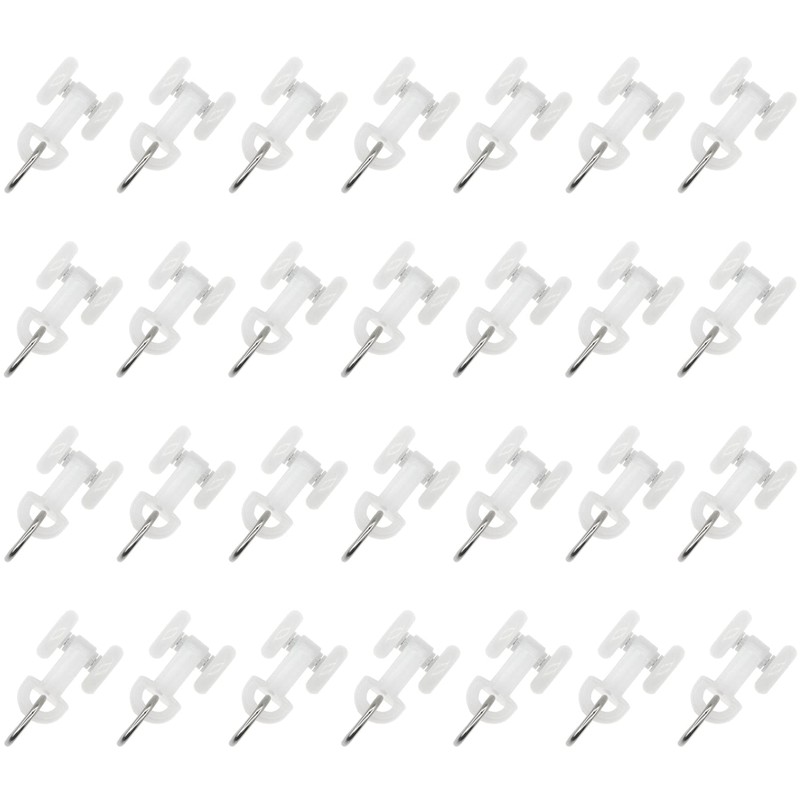 50 Pcs Curtain Track Pulley Pulley Roller for Hanging Curtains