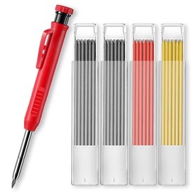 Deep Hole Marker Pencil, 24 Pieces, Carpenter's Pencils, Pencil, Construction Site Marking Pencil, Craftsman Pencil, Applicable to Drawing, Architect Drawing