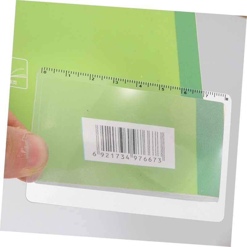 Operitacx Full-page Reading Magnifier 3x Pocket Magnifier for Reading Credit