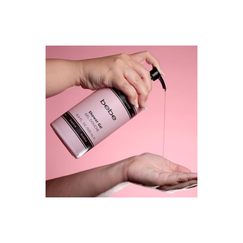 Bebe Silver Gel Ducha Corporal Hidratante Mujeres Mango Nardo Peonía